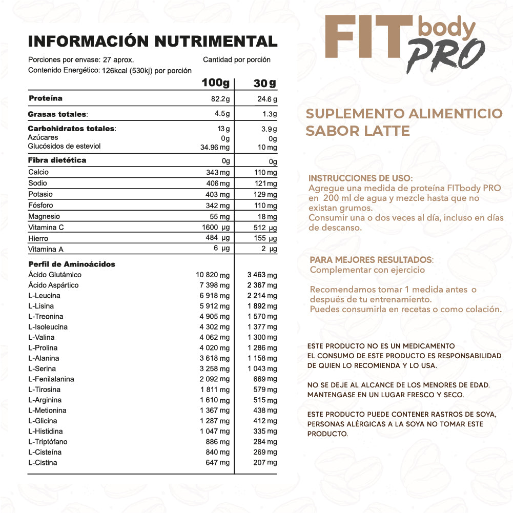 Proteína Fitbody PRO